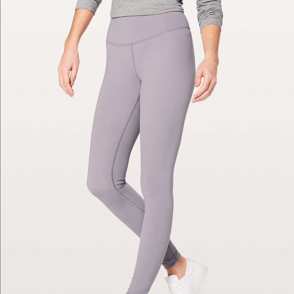 Lululemon Wunder Under Hi-Rise Tight 28", size: 4, colour: dusty dawn